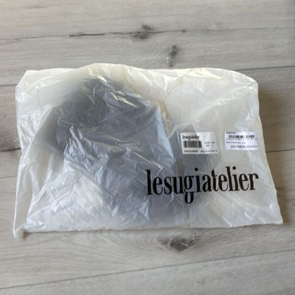 LESUGIATELIER Back‎ Cut-Out Tank Top grey size L NWT in packaging - Picture 4 of 5